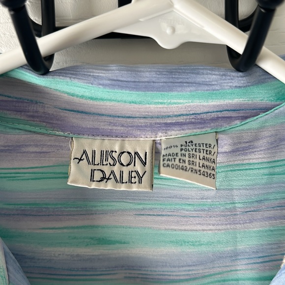 Allison Daley Button Up Top size 14 - Picture 2 of 3